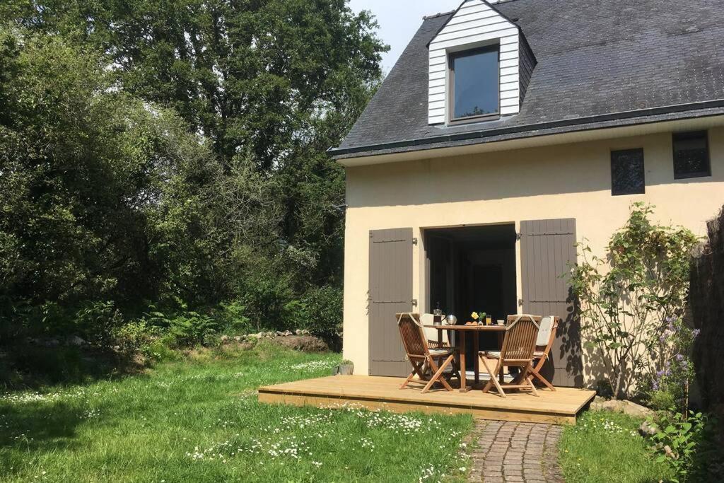 Maison Avec Jardin Clos. Animaux Acceptes - Wifi - Proche Plages De La Trinite Sur Mer Et Carnac Bagian luar foto